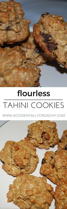 Healthy gluten-free tahini cookies