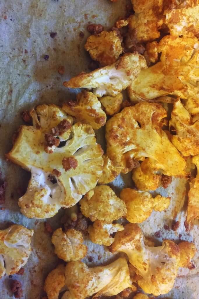 healthy and delicious cauliflower recipe with turmeric | find more healthy, allergy-friendly recipes on accidentallycrunchy.com